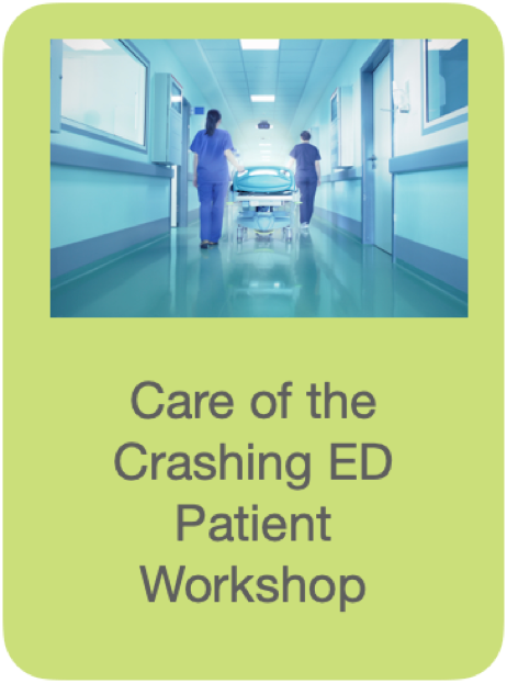Care of the Crashing ED Patient Workshop