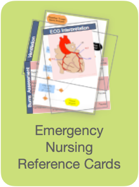 Emergency Nursing Referecne Cards